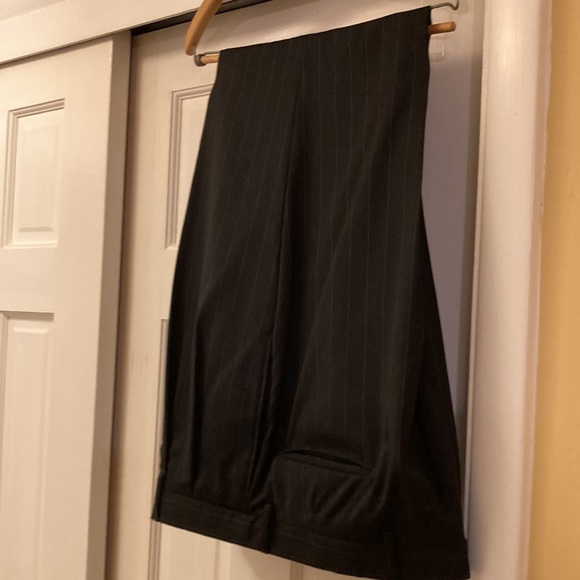 Men’s black pinstripe suit - Picture 7 of 9